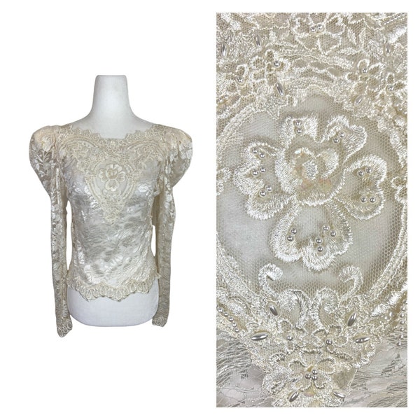 Victorian Style Lace Blouse