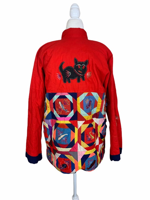 Vintage Patchwork Chore Coat - image 4