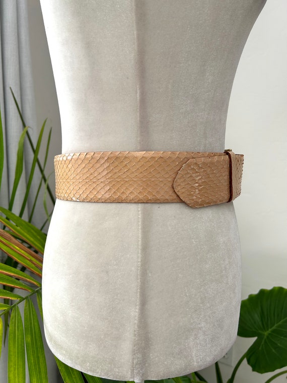 Snake Skin Belt - image 3