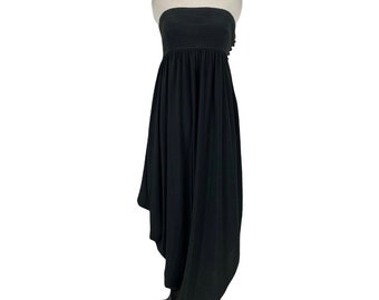 Black Grecian Style Dress