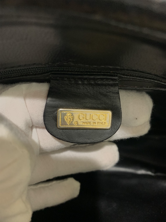 Vintage Gucci Micro GG Logo Bag - image 8