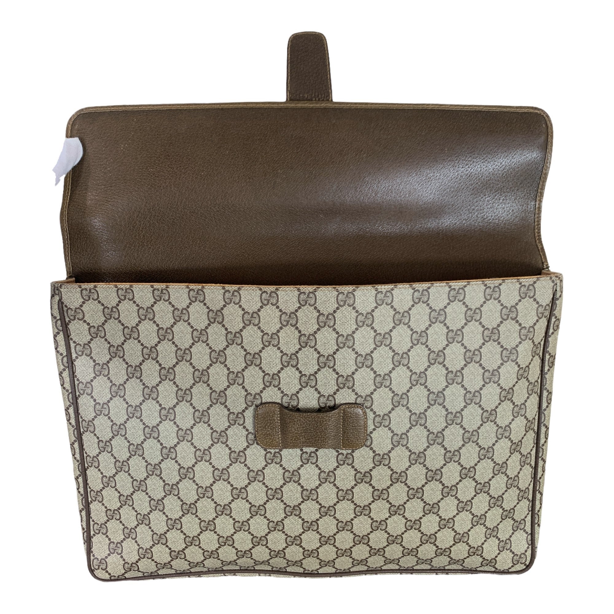 Vintage Gucci GG Plus Logo Portfolio Bag - Etsy