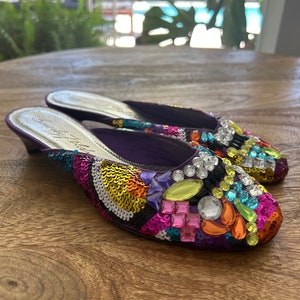 Mules Jelewed Beverly Feldman pour chaton à talons 7