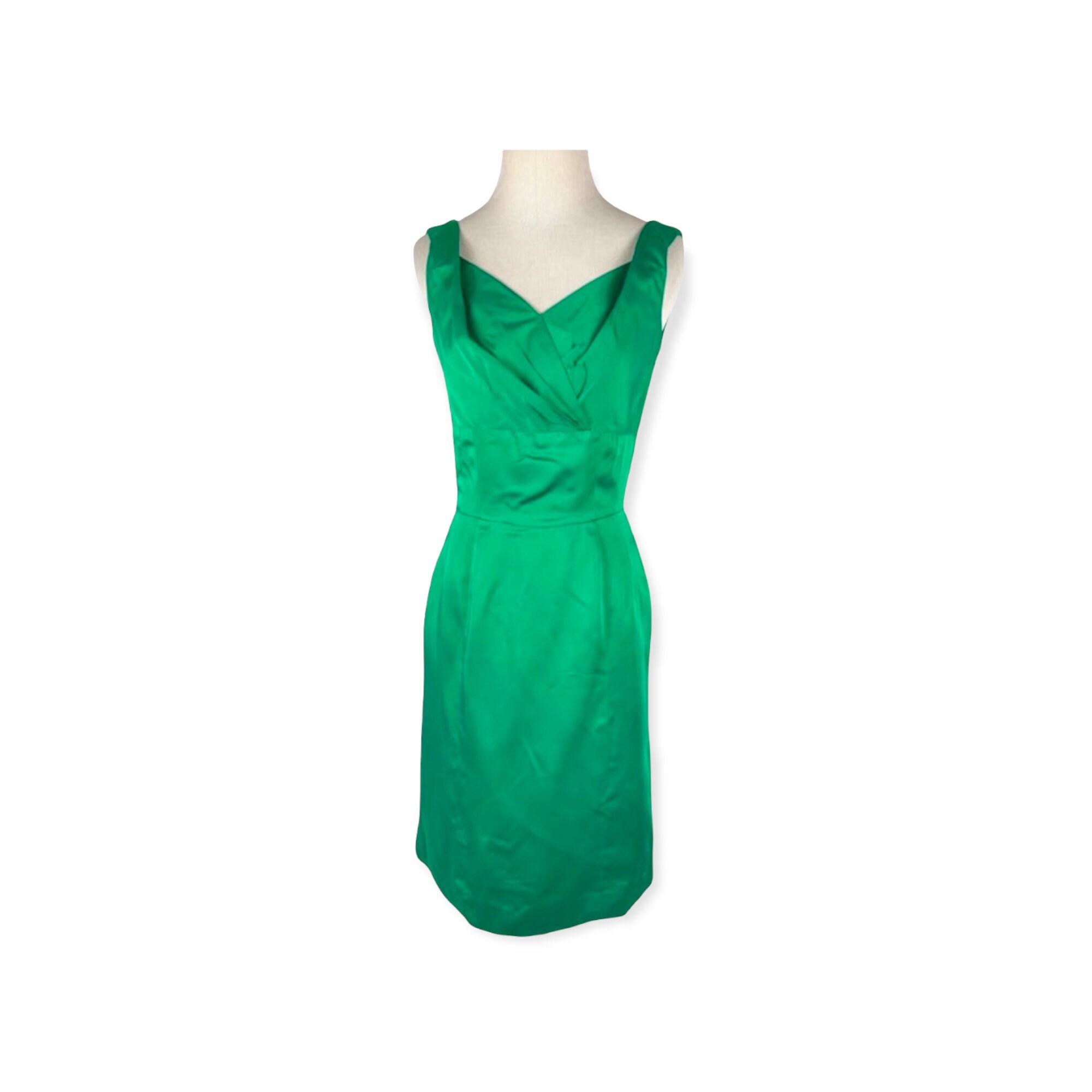 Vintage Emerald Green Wriggle Dress