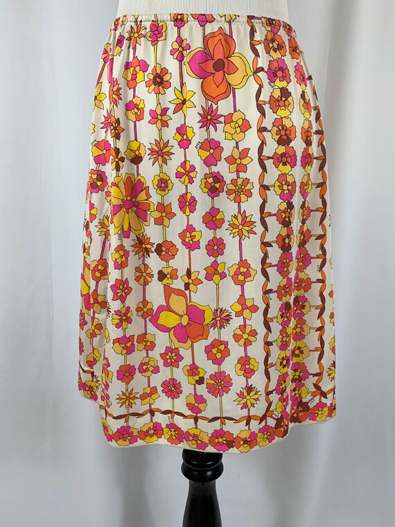 Vintage EmilIo Pucci Floral Half Slip