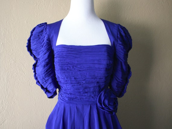 Vintage Cobalt Blue Cocktail dress