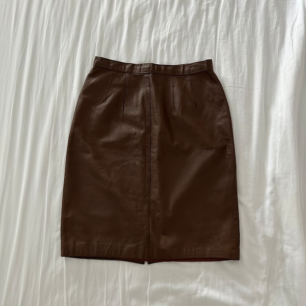 Brown Coffee Skirt - Etsy