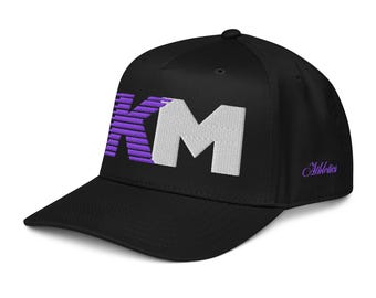 KM Athletics Club Cap – Embroidered 90s Sport Style Snapback Hat