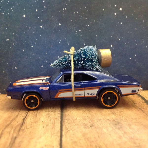Blue Dodge Challenger Christmas Ornament - Etsy