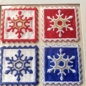 Christmas Snowflake Stamp (Applique)