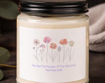 Straight-Sided Glass 9oz Candle