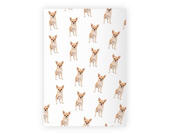 Aquarell-Hunde-Wickel, 95 g/m² Fine-Art-Papier | Zwei Größen