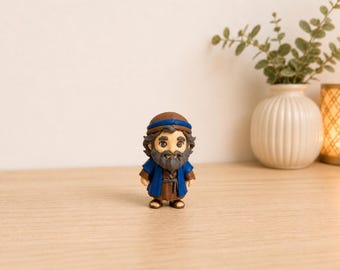 Abraham Bible Buddies Figurine Model Chibi Style
