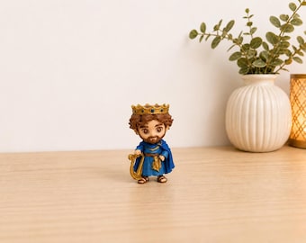 David Bible Buddies Figurine Model Chibi Style