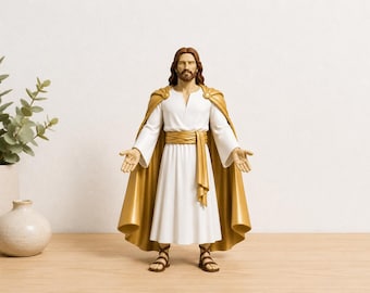 Jesus Action Figure | Bible Ultimate Super Hero Handpainted Model