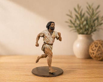 Elijah Action Figure | Fastest Bible Super Hero Handpainted Model
