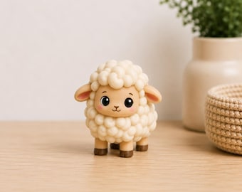 Lamb Bible Buddies Figurine Model Chibi Style