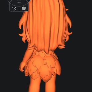 Chibi Bible Buddies — Bijbelpersonages: Eve, Sarah, Hannah, Abigail, Esther (3D-print STL-bestanden) afbeelding 9