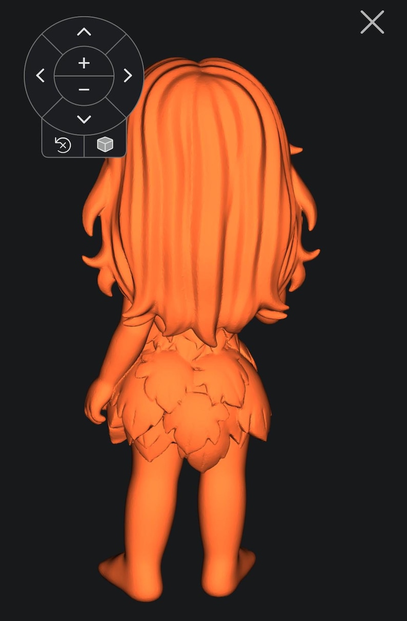 Chibi Bible Buddies — Bijbelpersonages: Eve, Sarah, Hannah, Abigail, Esther (3D-print STL-bestanden) afbeelding 9