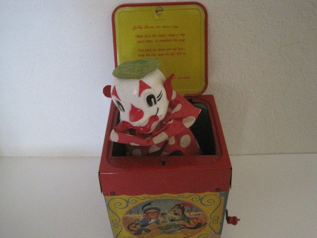 1987 mattel jack in the music box