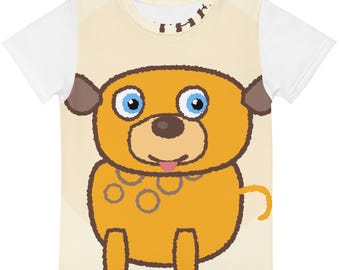 Kids cotton crew neck t-shirt