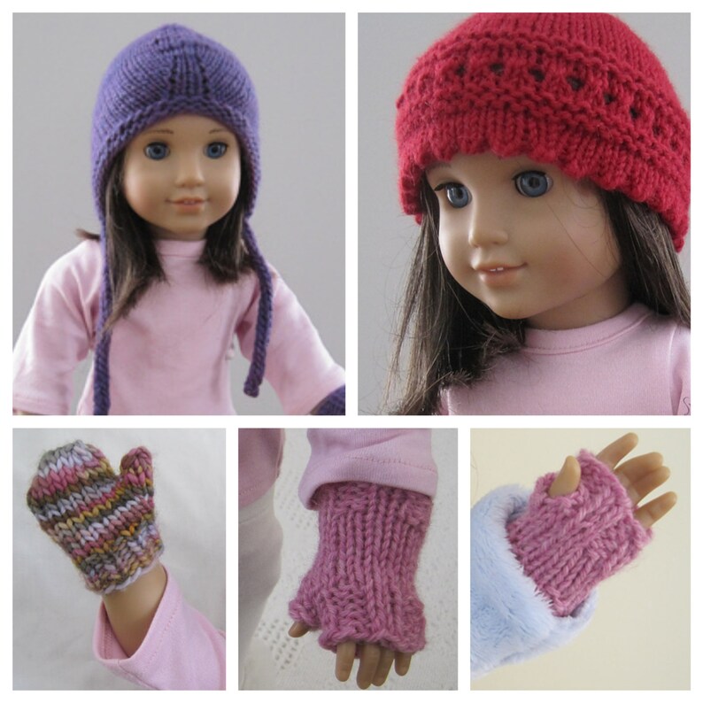 вязаные комплекты для детей крючком. зимняя шапка для куклы. варежки для детей. шапка и варежки для куклы. шапка и варежки для куклы.