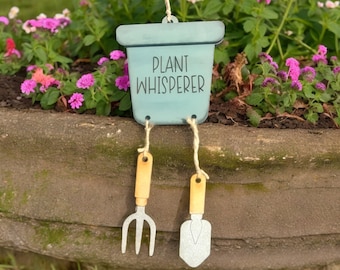 Plant Pot Car Charm Ornament | Laser Cut File | Perfect Gift for Garden Lovers | Resizable for Various Uses