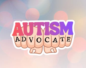 Autism Advocate Tattoo - Sticker | Water Resistant Vinyl Decal