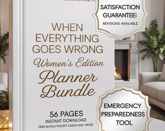 Women's Response Planner | Real-Life Safety Awareness System (Digital Download)