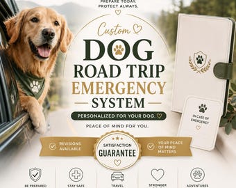 Custom Dog Road Trip Emergency Planning System (PDF)