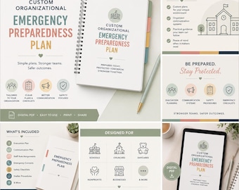 Custom Personalized Organizational Preparedness & Coordination Planning Framework™ | Guided Fill-In Safety System PDF