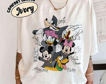 Mickey And Friends Senior 2026 Shirt, Disney Graduation Trip Comfort Colors Tee, Disney Graduation 2026 Shirt, Disney Grad Squad Shirt