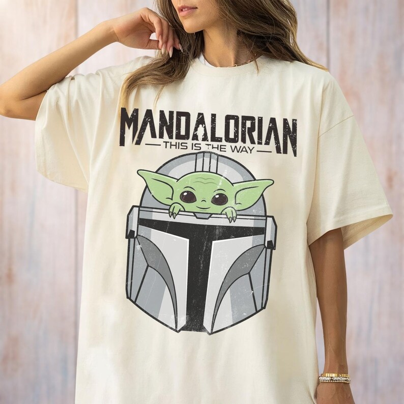 Mandalorian Grogu Shirt, Baby Yoda T Shirt, Star Wars This Is The Way Tee, Disneyland Family Trip Shirt, Father's Day Top, Gift For Dad