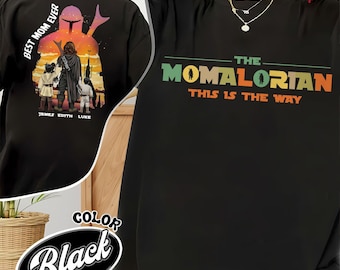 Custom Mommalorian Comfort Colors Shirt, Disney Star Wars Shirt, Matching Mom Kids Shirt, Disney Mom Shirt, Mother Day Tee Gift For Mom