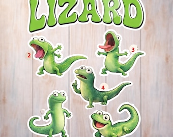 Tom the Lizard Hoppers 2026 Sticker, Pixar Hoppers Movie Stickers, Funny Disney Tom Lizard Sticker, Animal Kingdom Gift For Her Him