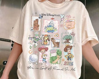 Vintage Toy Story Disney World Shirt, Retro Toy Story Shirt, Walt Disney World Tee, Disney 2026 Trip Shirt, Disneyland Vacation Tee