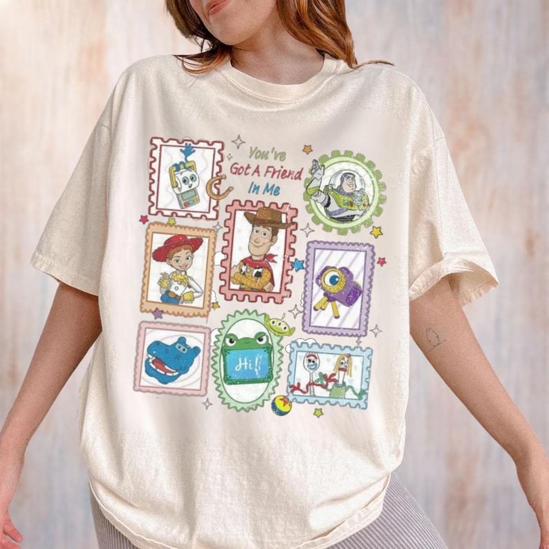 Disney Toy Story Shirt, Vintage Toy Story 5 Movie 2026 Shirt, Buzz Lightyear Woody Tee, Toy Story Land Shirt, You've Got a Friend In Me