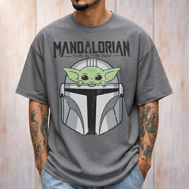 Mandalorian Grogu Shirt, Baby Yoda T Shirt, Star Wars This Is The Way Tee, Disneyland Family Trip Shirt, Father's Day Top, Gift For Dad