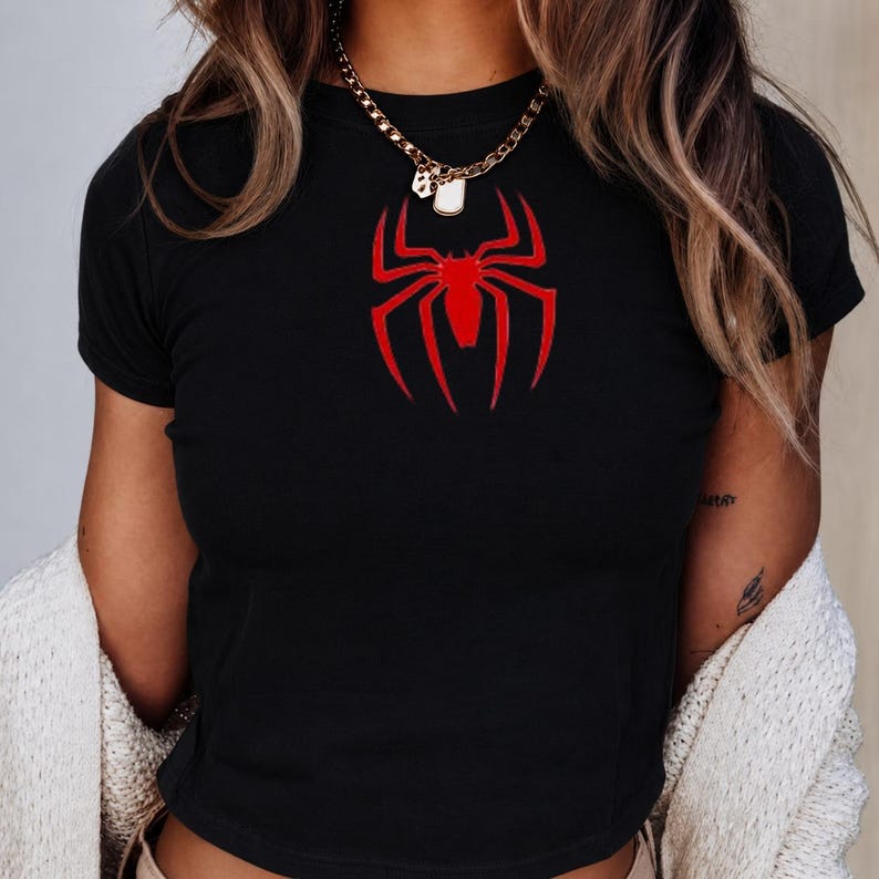 Spiderman Brand New 2026 Baby Tee, Spider logo Baby tee, Super Hero Avenger Matching Tee, WDW Trip Matching Vacation, WDW Spiderman