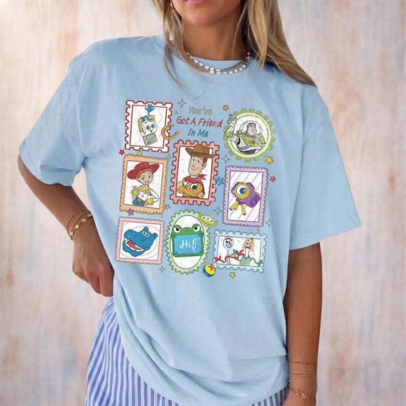 Disney Toy Story Shirt, Vintage Toy Story 5 Movie 2026 Shirt, Buzz Lightyear Woody Tee, Toy Story Land Shirt, You've Got a Friend In Me