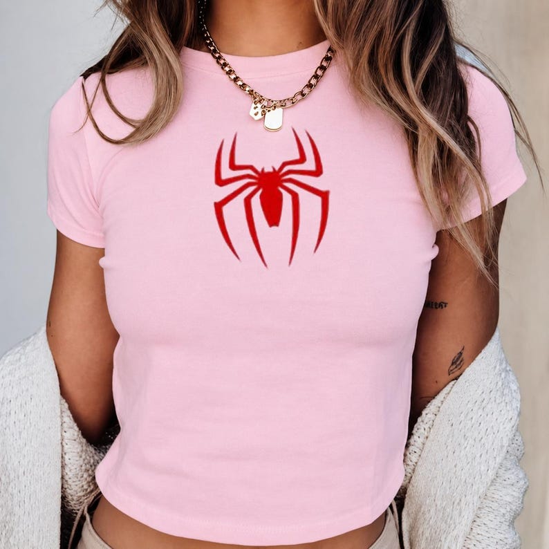 Spiderman Brand New 2026 Baby Tee, Spider logo Baby tee, Super Hero Avenger Matching Tee, WDW Trip Matching Vacation, WDW Spiderman