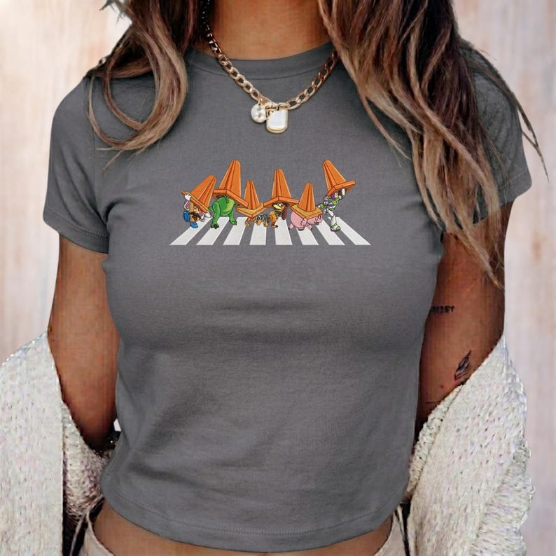 Toys Crossing Embroidered Baby Tee, Toy Story Shirt, Toy Story Character Shirt, Disney Family Trip Tee, Retro Disney Toy Story T shirt