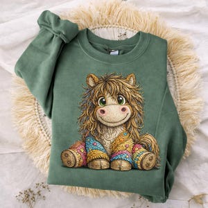 Broderie cheval PNG, conception de chemise animaux de la ferme brodée Faux, mignon Patchwork cheval Clipart, transfert DTF Western Cowgirl PNG,