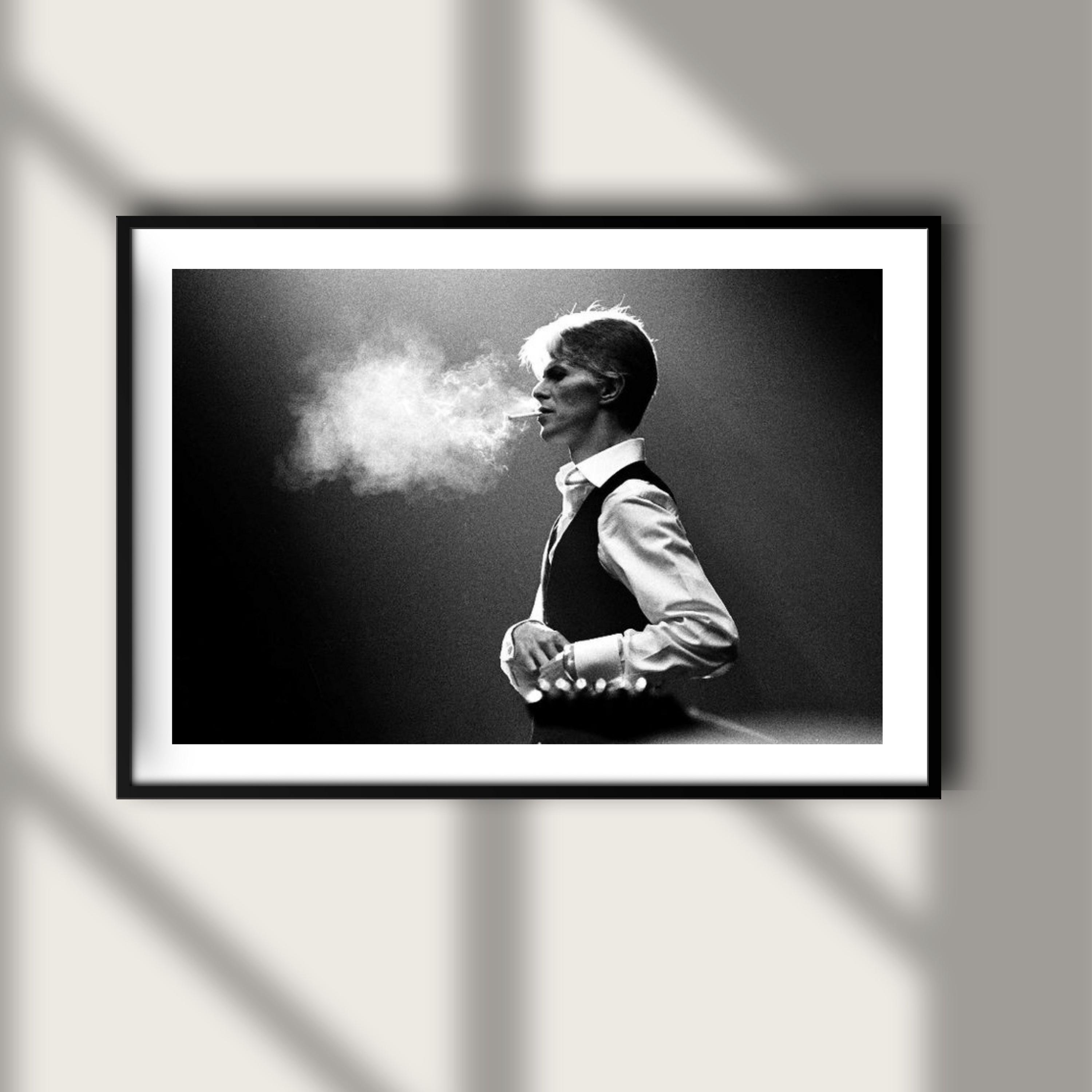 David Bowie Smoking