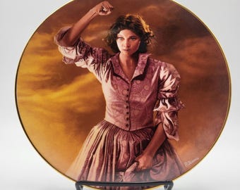As God Is My Witness Collector Plate Gone With The Wind Scarlett OHara WS George