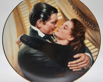 Bradford Exchange Marry Me Scarlett Gone With The Wind Plate First Issue 1991