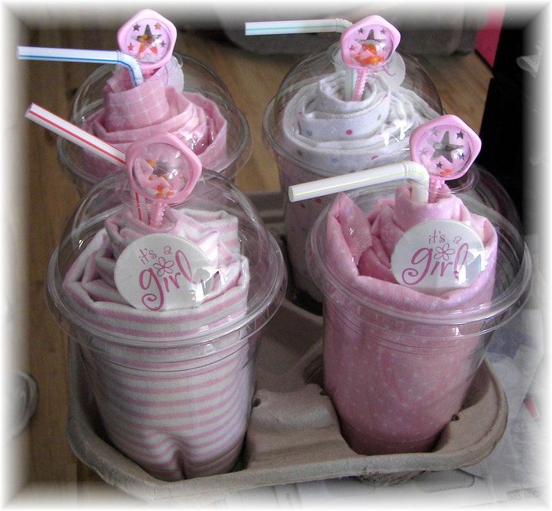 Diaper Cake Alternative it's A Girl X's 4 Etsy