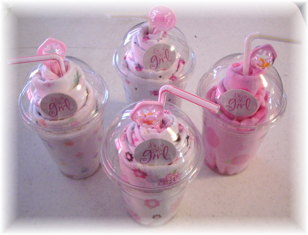 Diaper Cake Alternative it's A Girl X's 4 Etsy