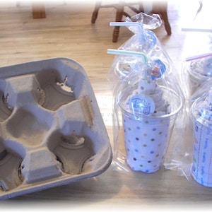 Diaper Cake Boy Alternative &quot;It&#39;s A Boy x&#39;s 4 Shake&#39;s&quot; Baby Shower Gift