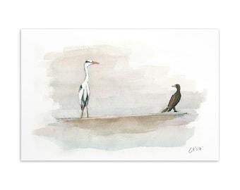 Meine Postkarte 002 – Japan Reise Aquarell Postkarte 10x15 – ToriToTori